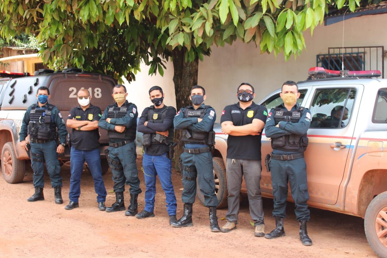 Policiais de Rurópolis em diligências