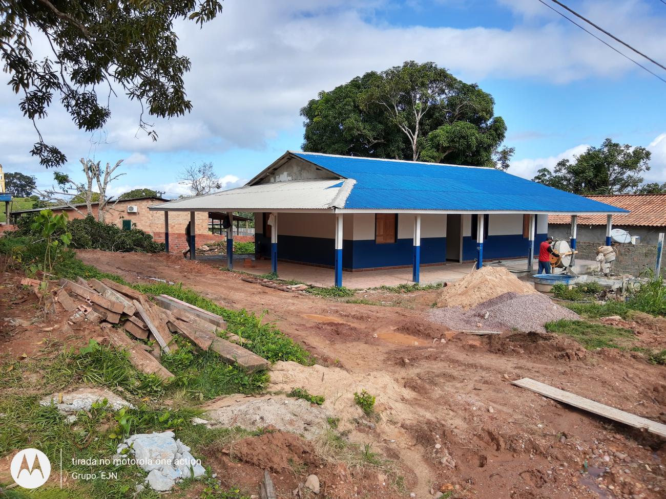 Obra de construção de PPD em Fordlândia quase pronto para abrigar policiais