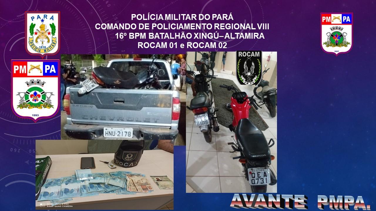 Em Altamira homens da Rocam em ação
