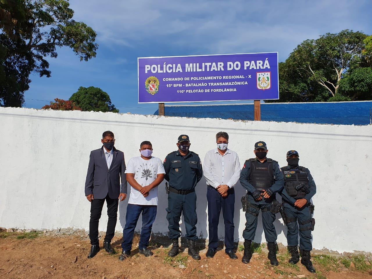 Perfeito Vilson Gonçalves entrega mais uma obra em Fordlândia
