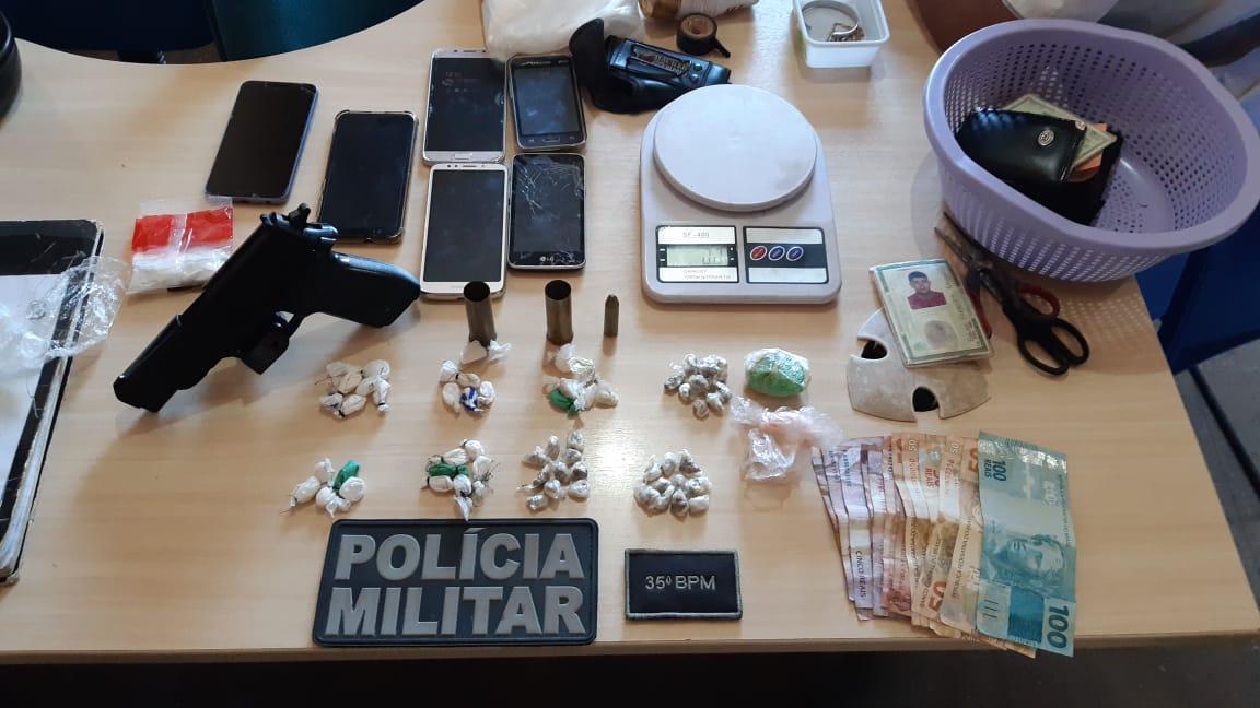 Polícia Militar nas ruas e bandido na cadeia