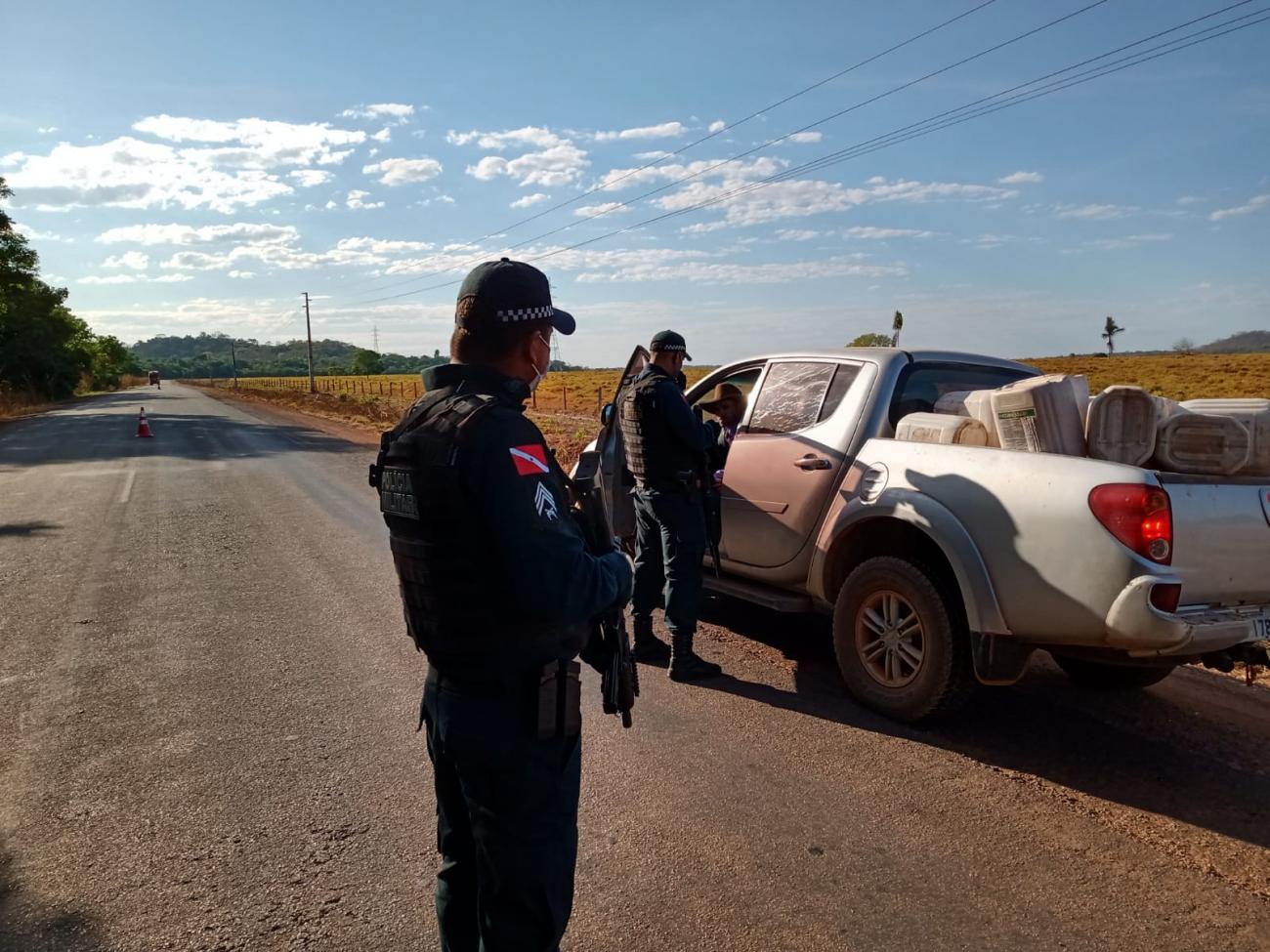 Em Santana do Araguaia Polícia Militar atuando com excelência