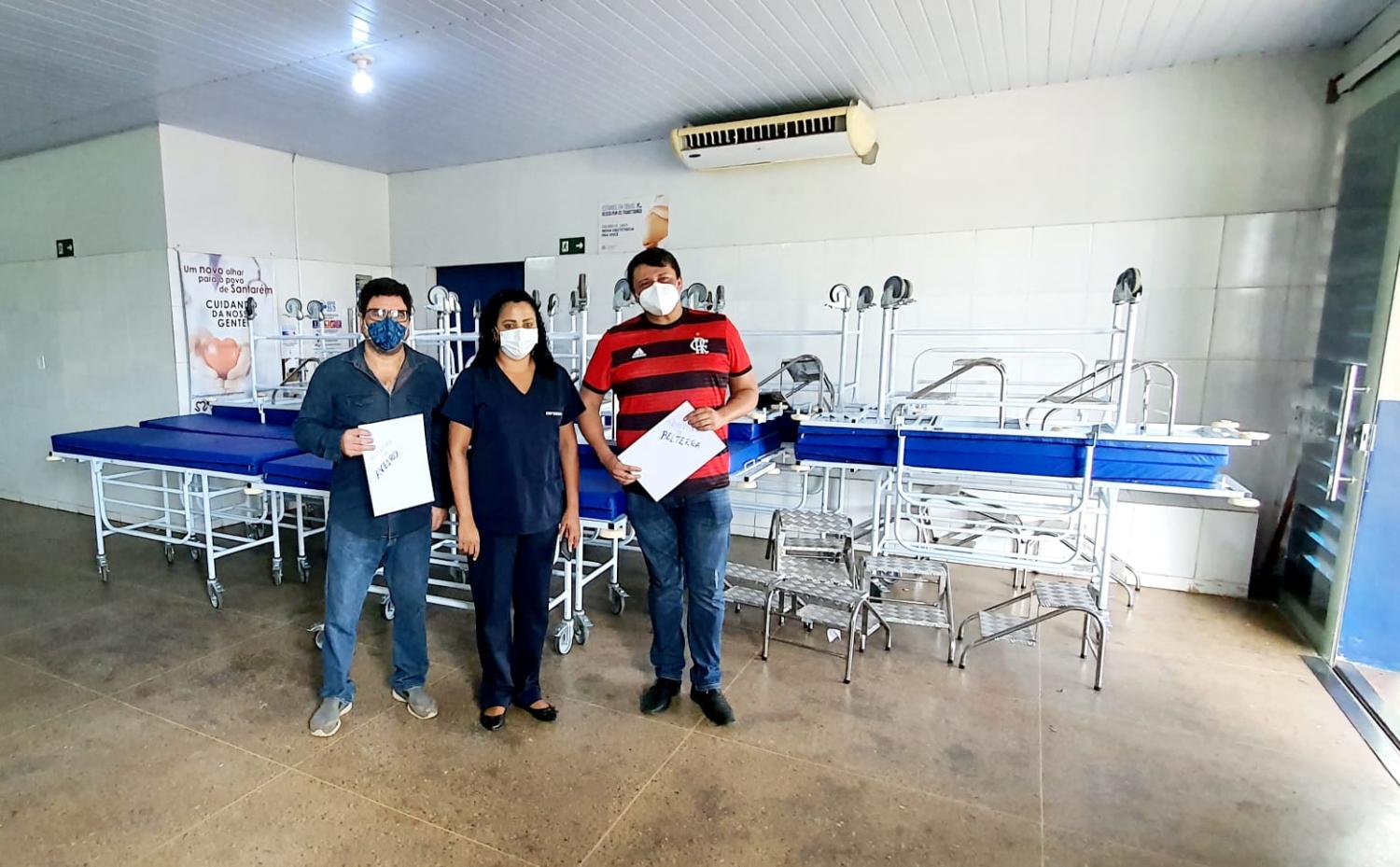 COVID-19 : AVEIRO E BELTERRA FAZEM EMPRÉSTIMO PARA O HOSPITAL DE SANTARÉM SALVAR VIDAS 