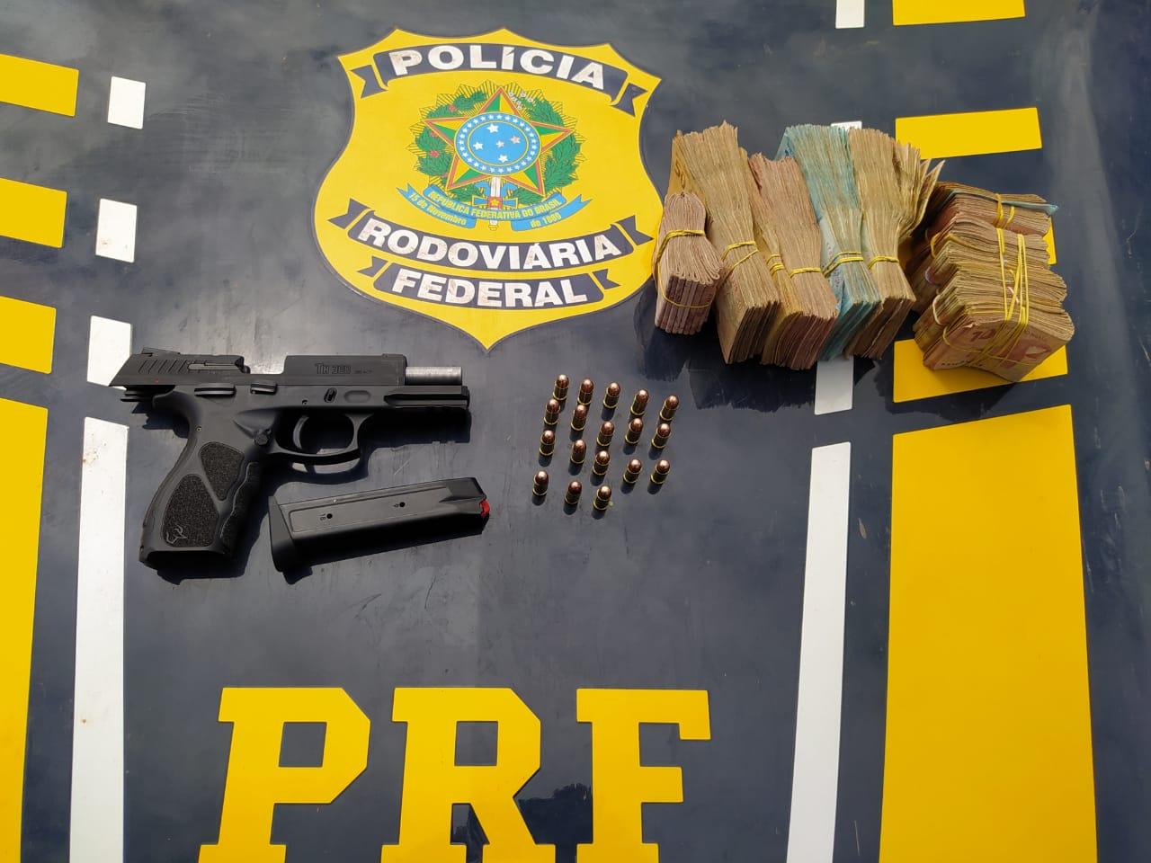 Mais uma apreensão de arma de fogo feita pela PRF