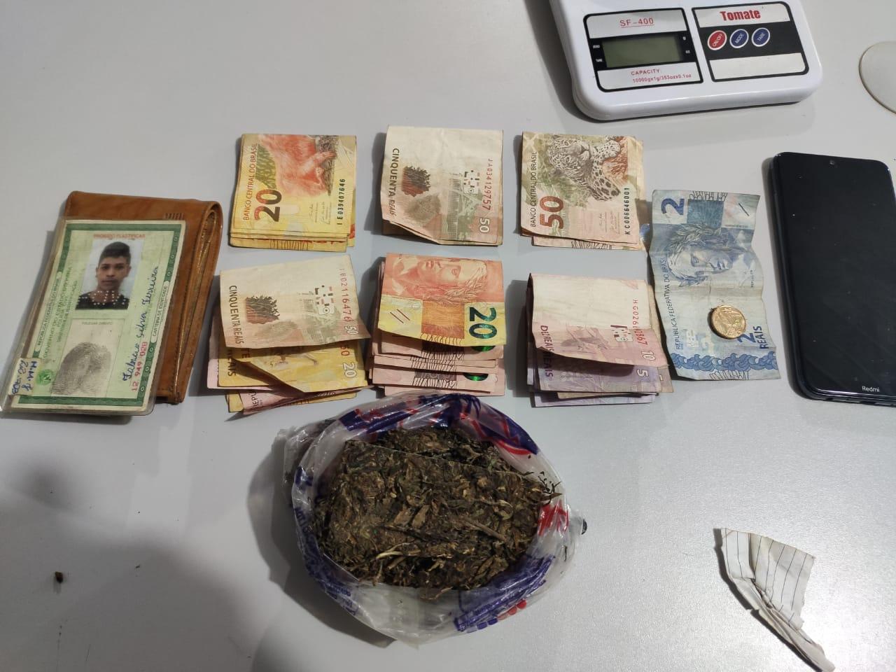 Ainda pouco elemento preso pela ROCAM comercializado entorpecentes em Itaituba