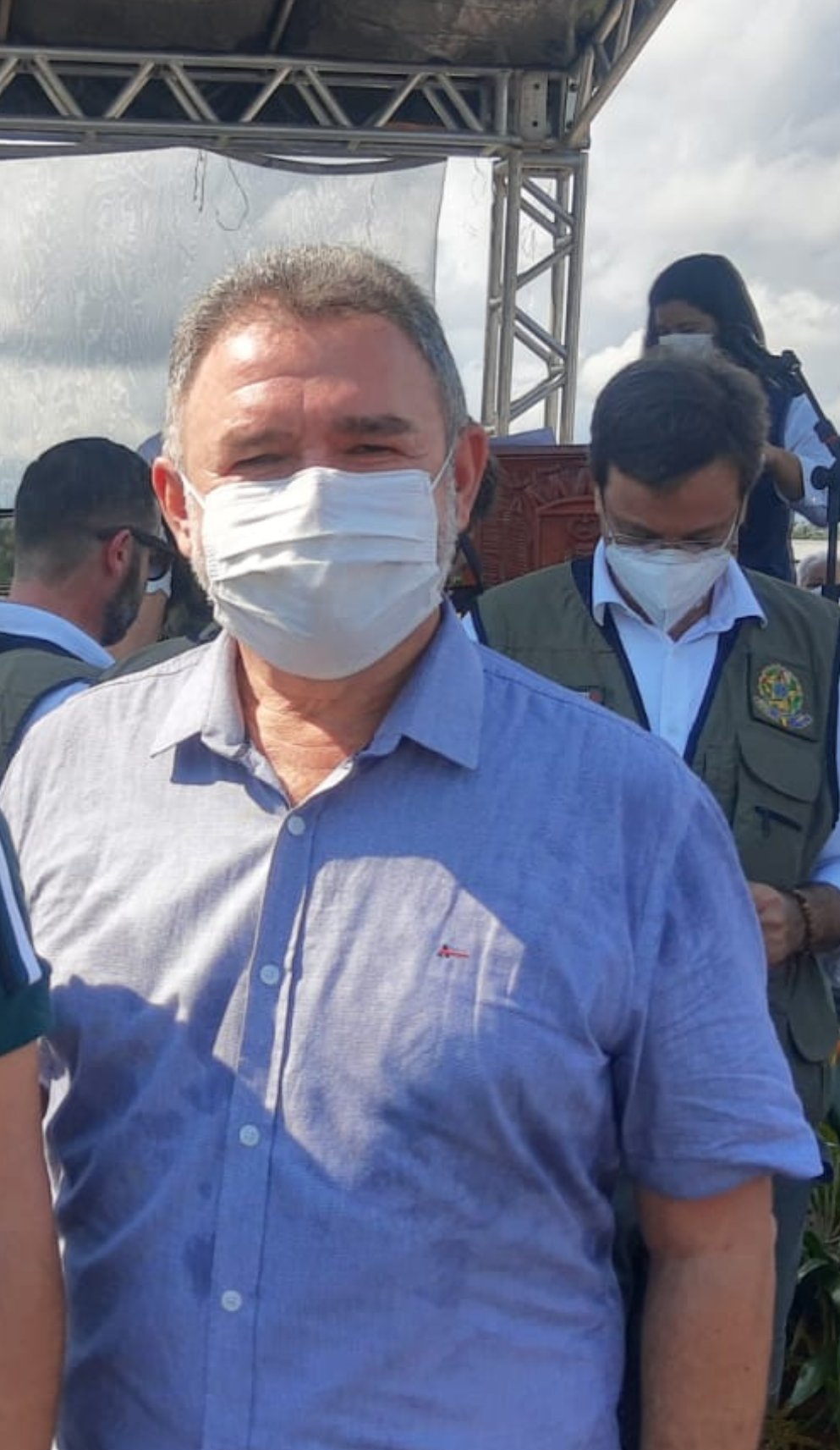 Atuante Deputado estadual Hilton Aguiar presente na inauguração em Santarém