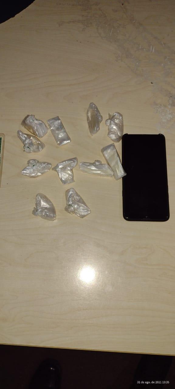 Mais um aviãozinho do tráfico preso pelo Moto Patrulhamento