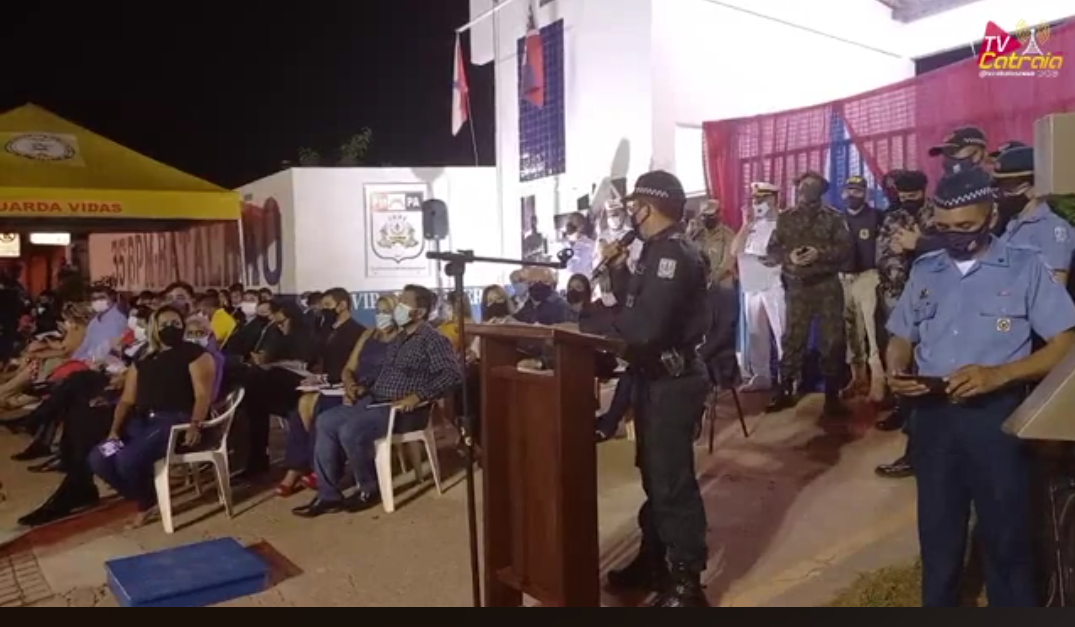 35° BPM em Santarém comemora 04 anos Servindo e Protegendo a população