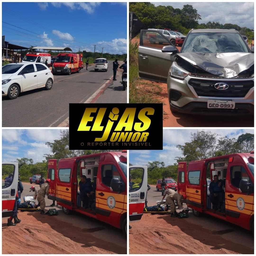 Policiais Rodoviários Estaduais atropelados por motorista irresponsável