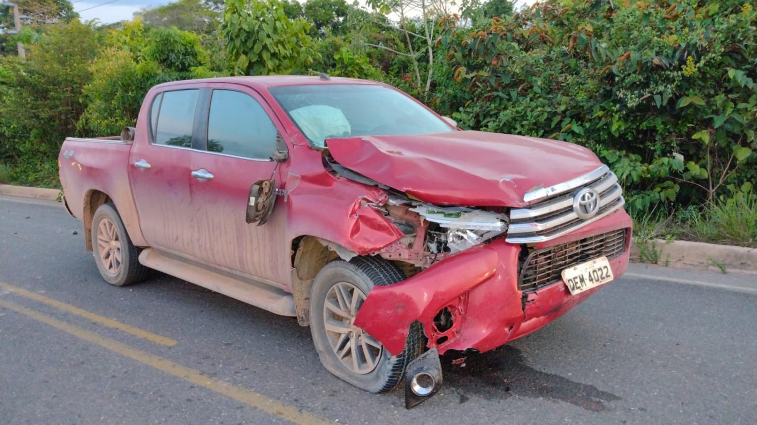 Acidente entre moto e carro com vítima fatal na Curuá-una