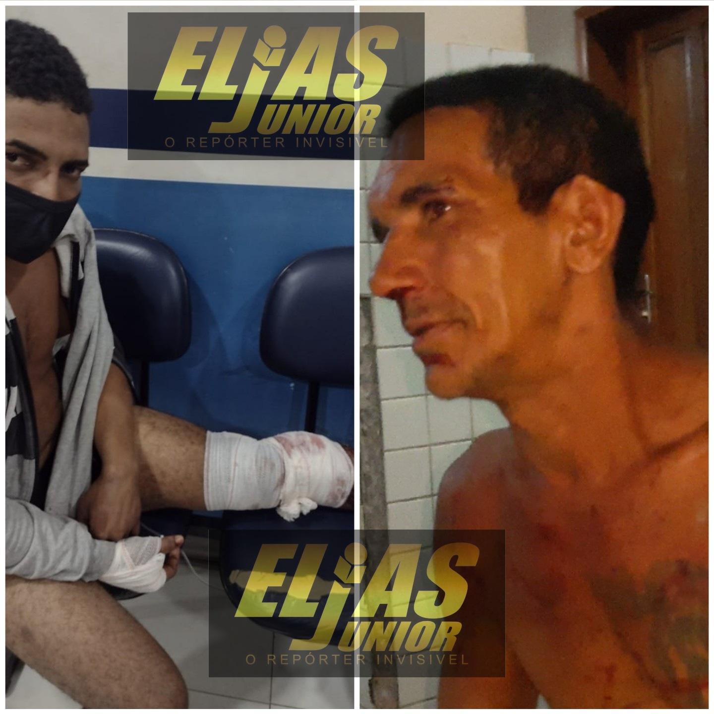 Briga entre dois homens ainda pouco na comunidade de Cucurunã