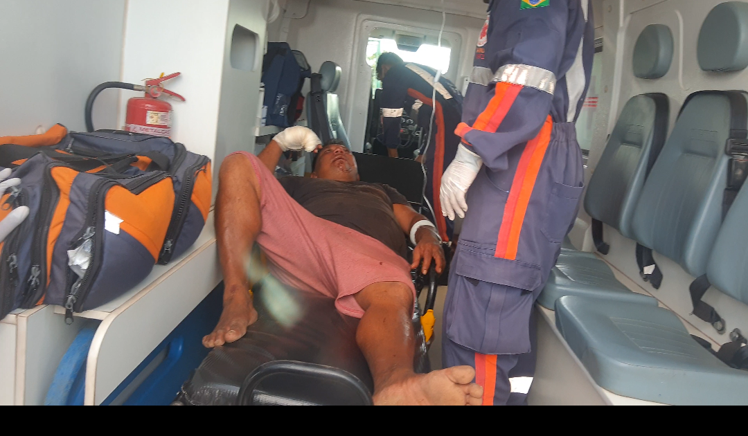 Homem levado para o mato apanha e tem dedo decepado