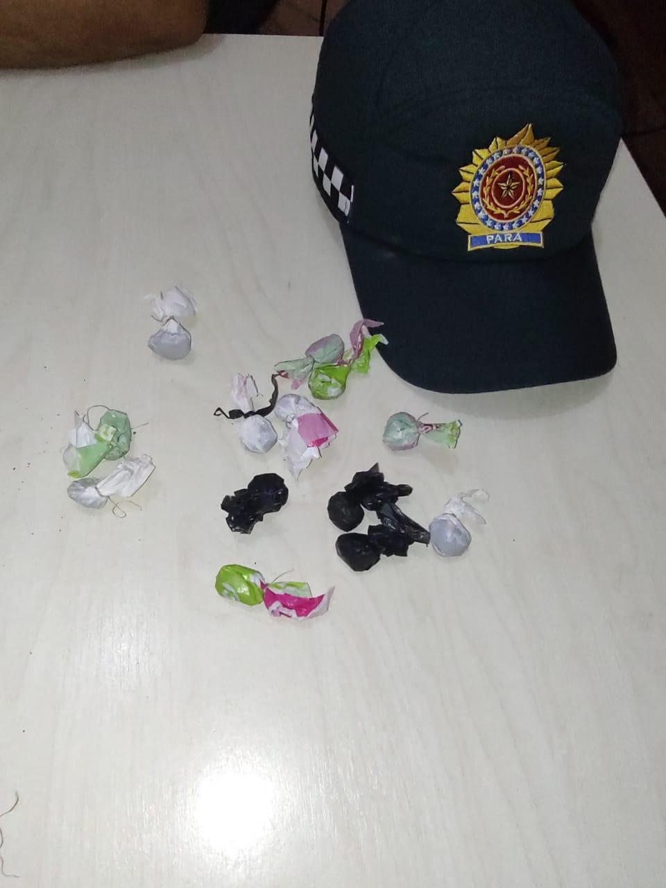Jovem preso pela PM acusado de tráfico em Belterra