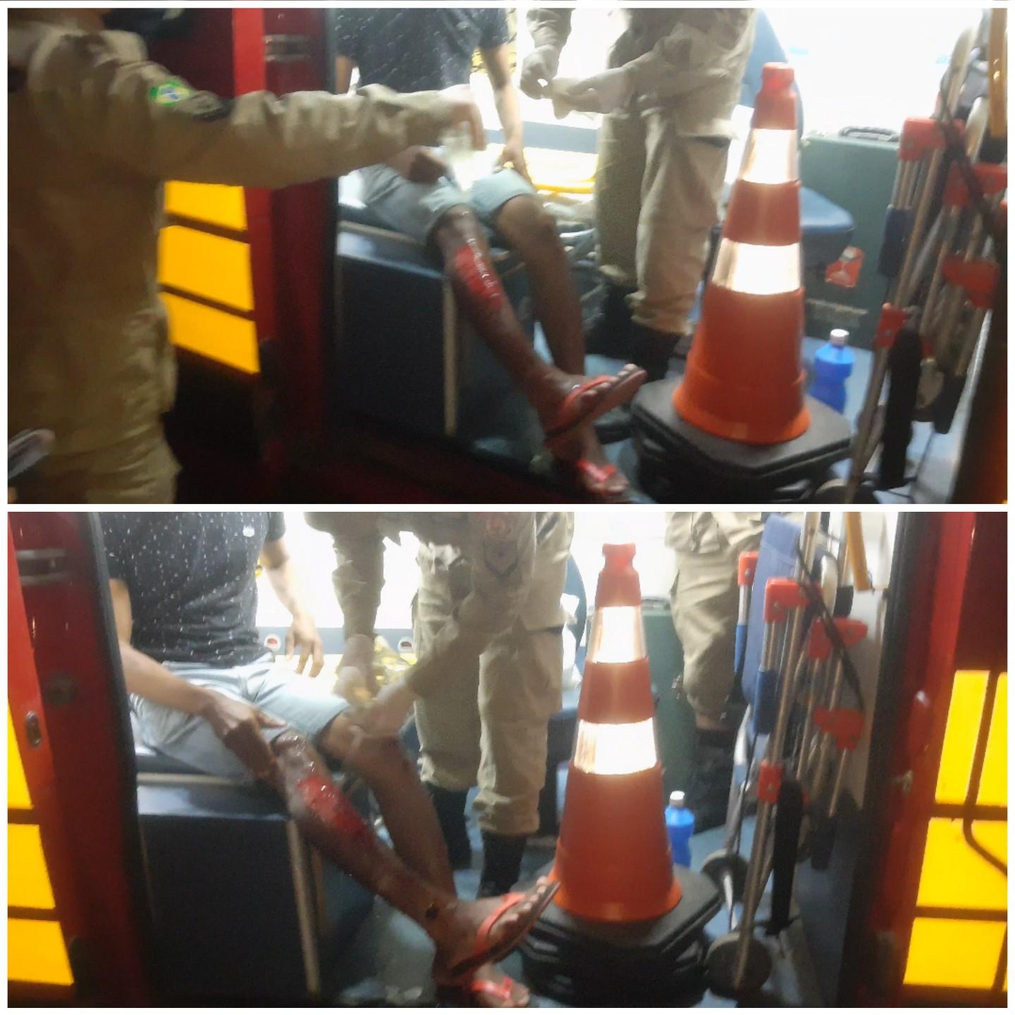 Cachorro derruba Mototaxista na Moaçara