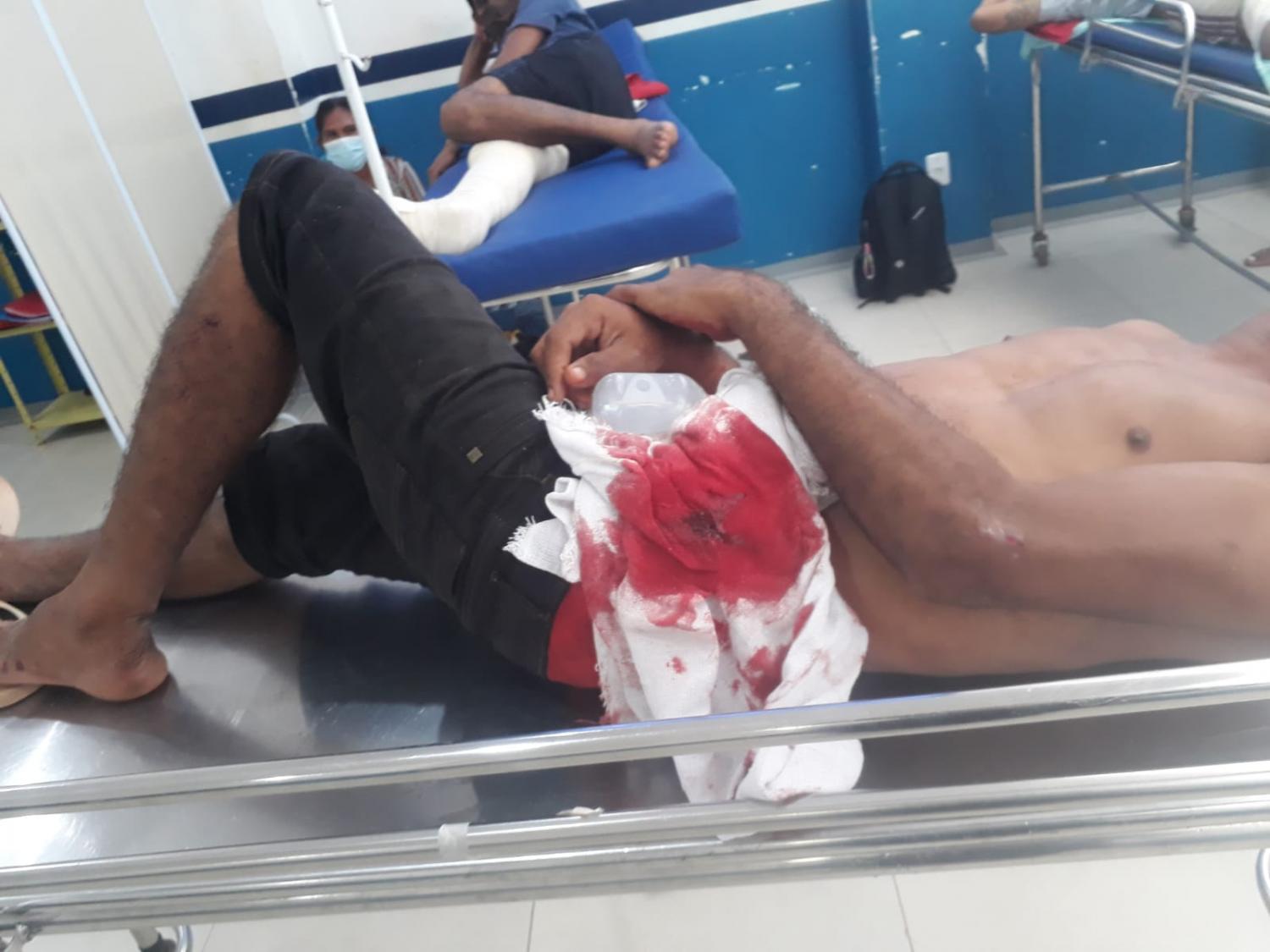 Homem esfaqueado no Bairro do Diamantino