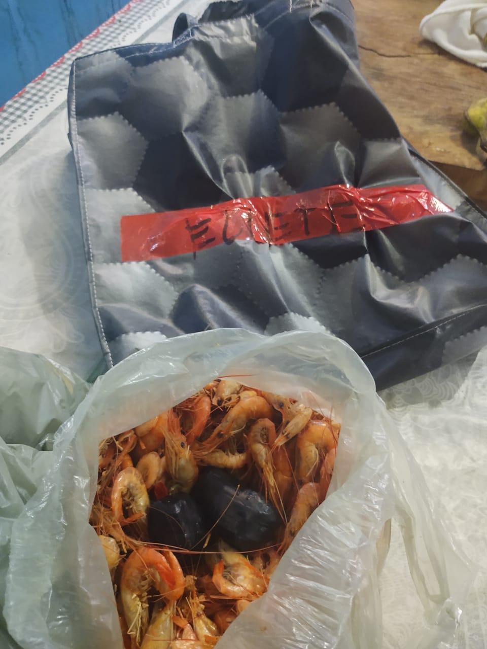 Droga misturada com camarão no garimpo do Cuiu-Cuiu