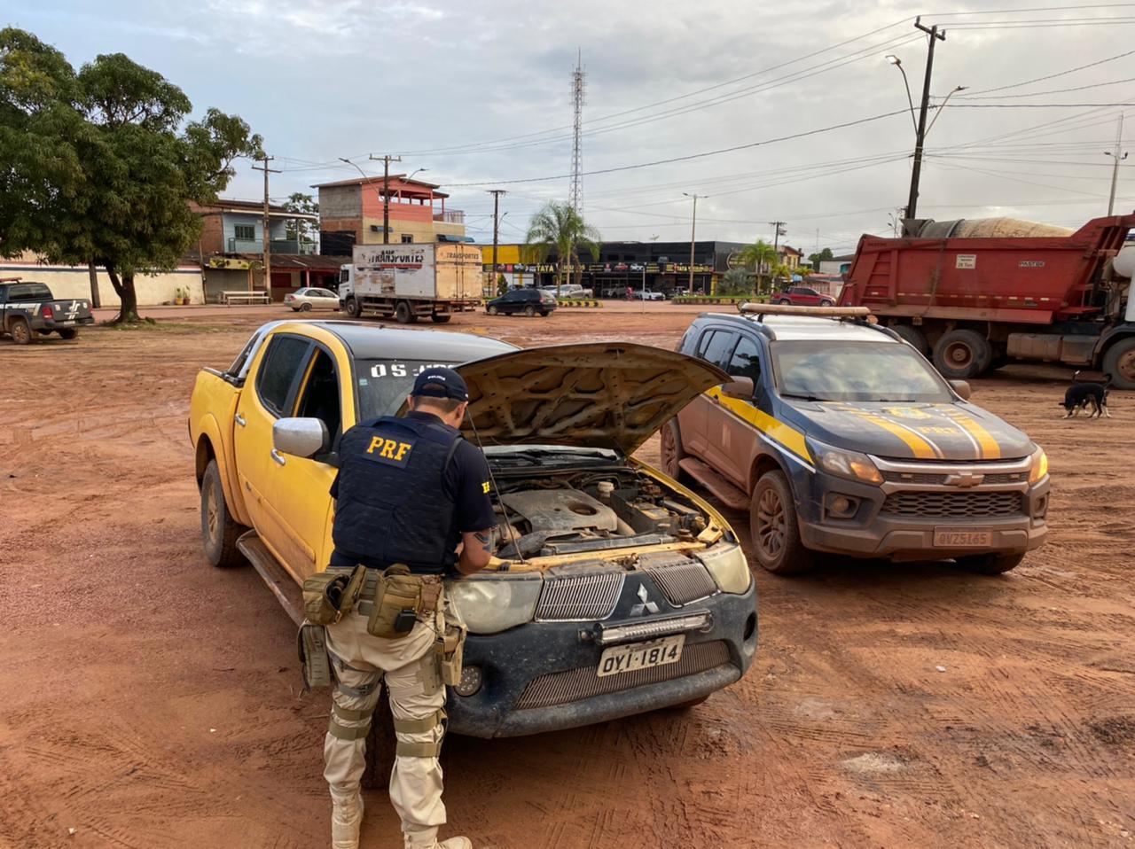 Em Itaituba PRF apreende carro com registro de furto