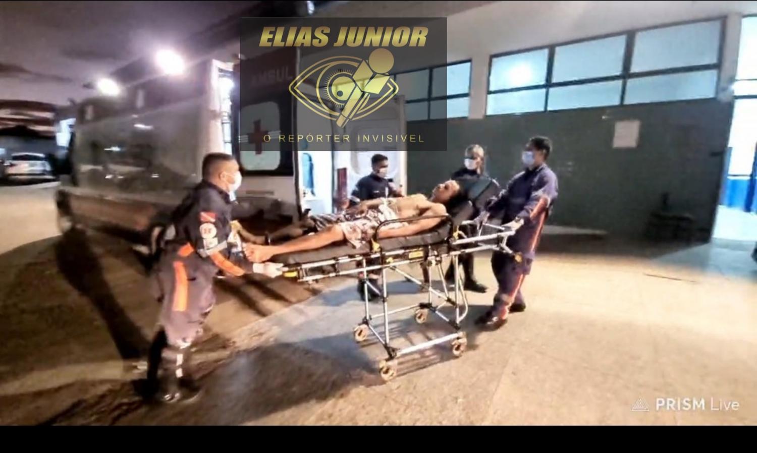 Homem vitima de esfaqueamento pela própria mulher no bairro da Alvorada