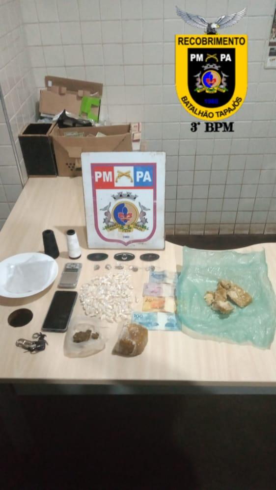 Elemento preso por tráfico pelo Recobrimento