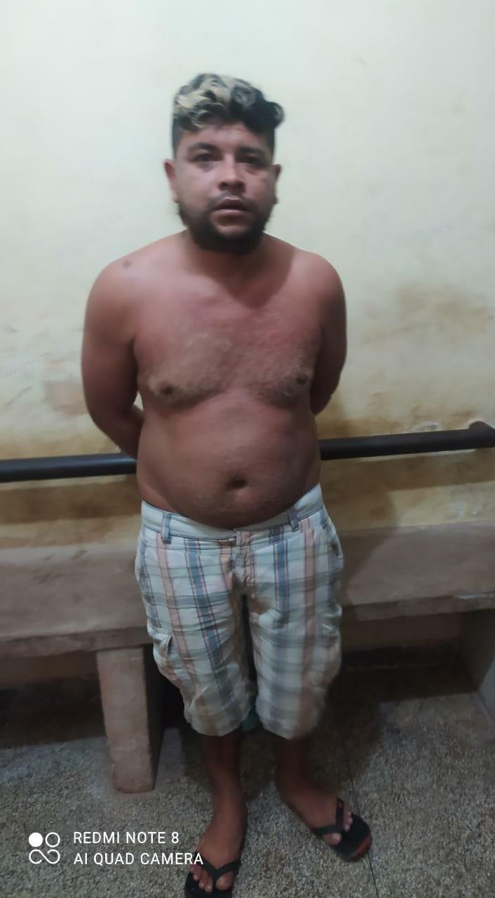 Elemento preso na Área Verde pelos homens do  35° BPM