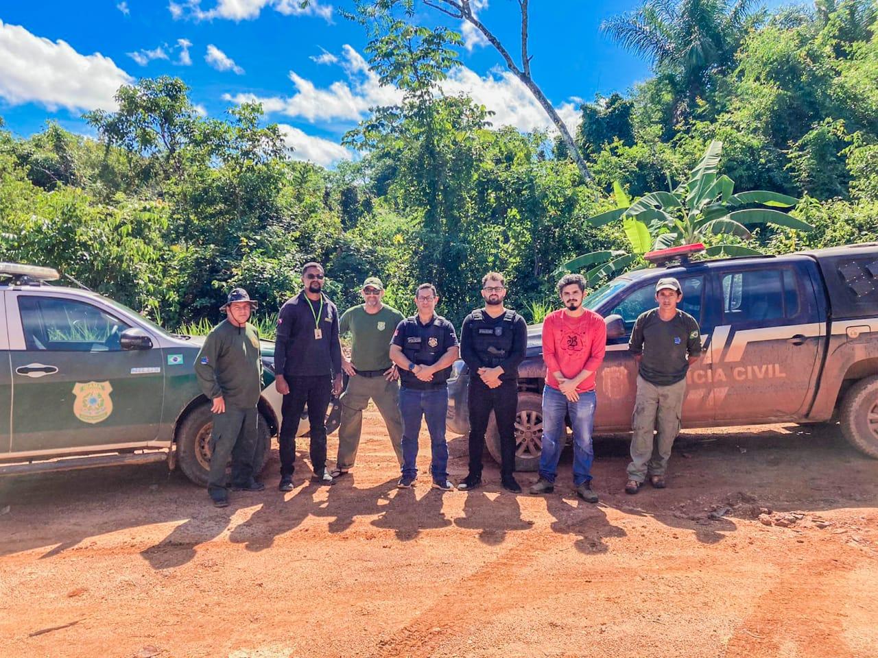 Em Rurópolis Policia Civil, SEMMA e IBAMA deflagram a OPERAÇÃO MONTE CRISTO III
