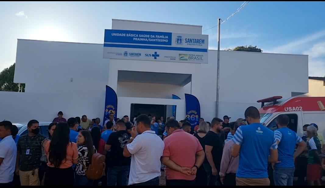 Prefeito Nelio Aguiar inaugura mais uma obra