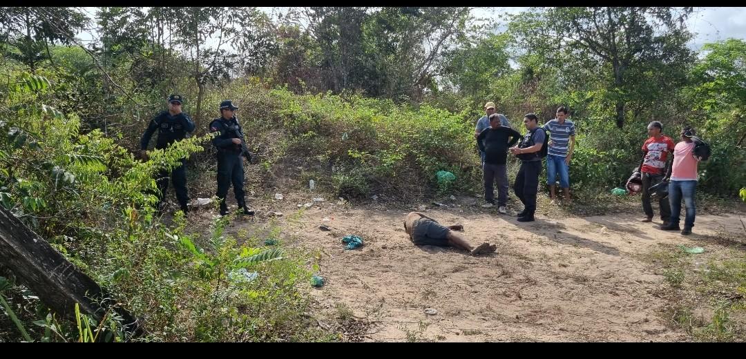 Corpo de homem encontrado sem vida