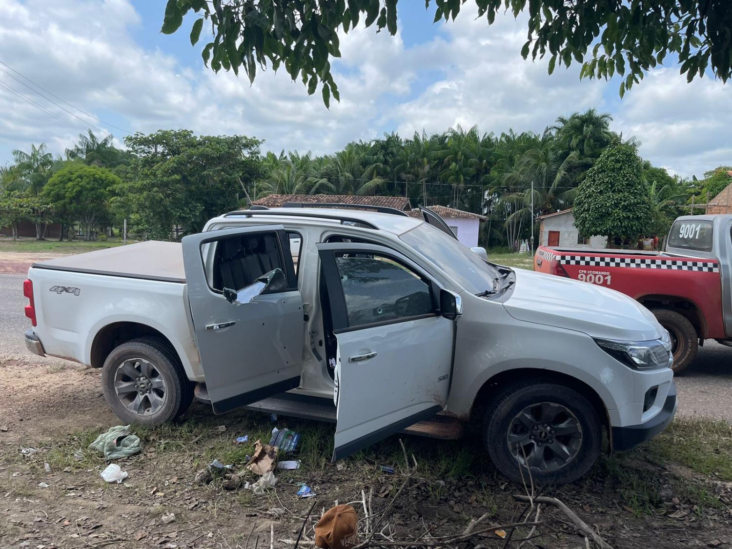 Guarnição ao comando do comandante do CPR-I atende ocorrência de tiroteio no município de Acará