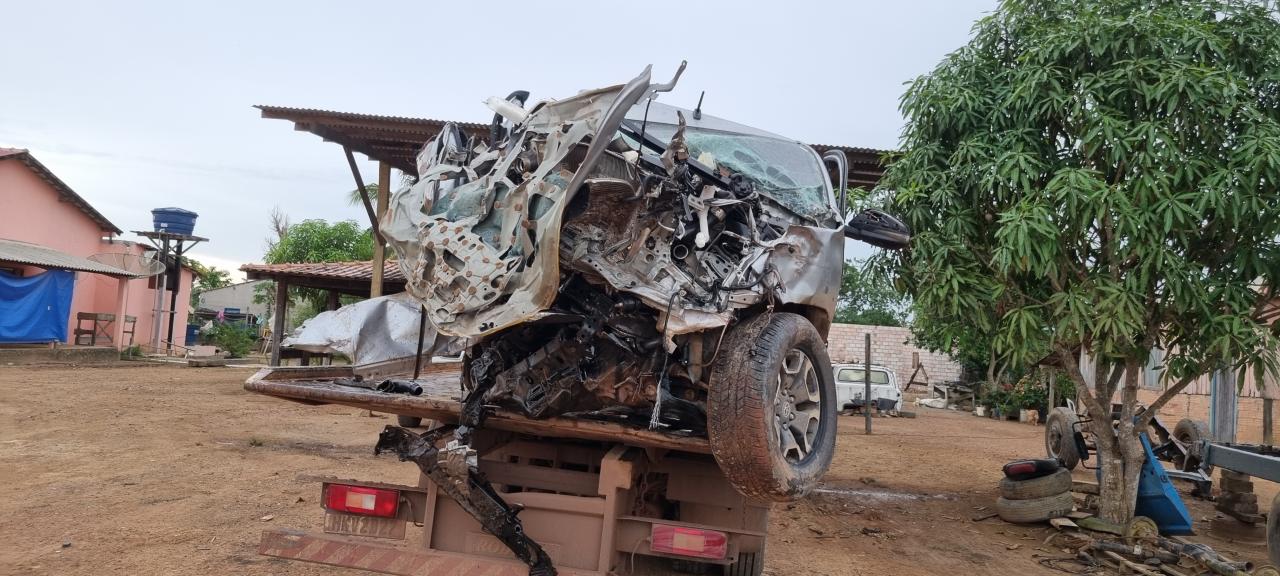 Acidente grave na BR 163