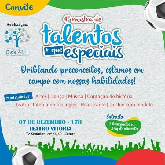 I MOSTRA REGIONAL DE TALENTOS DA CASA AZUL