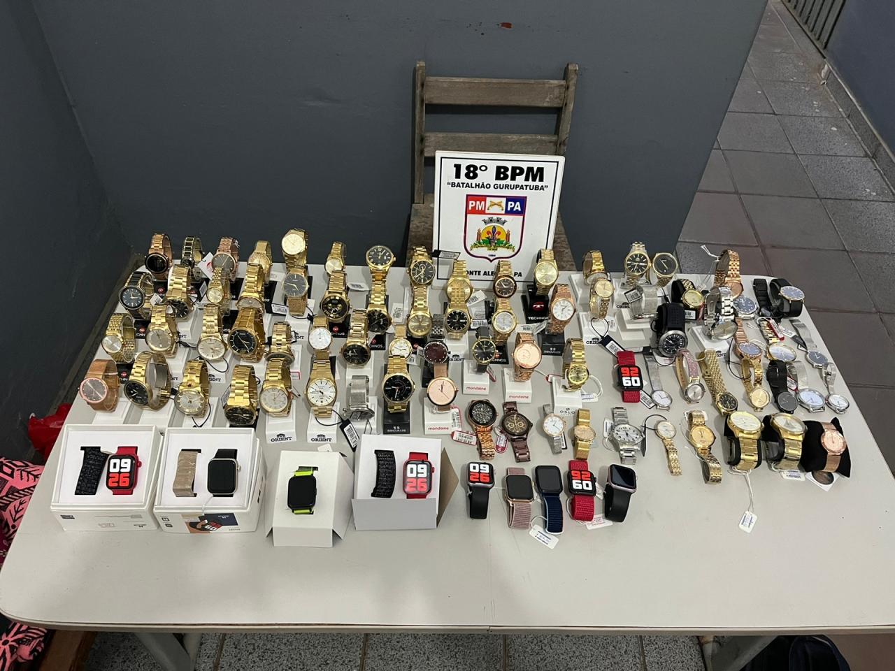 EM MONTE ALEGRE POLÍCIA MILITAR FRUSTRA AÇÃO DE CRIMINOSOS E RECUPERA PRODUTOS AVALIADOS EM QUASE 100 MIL REAIS