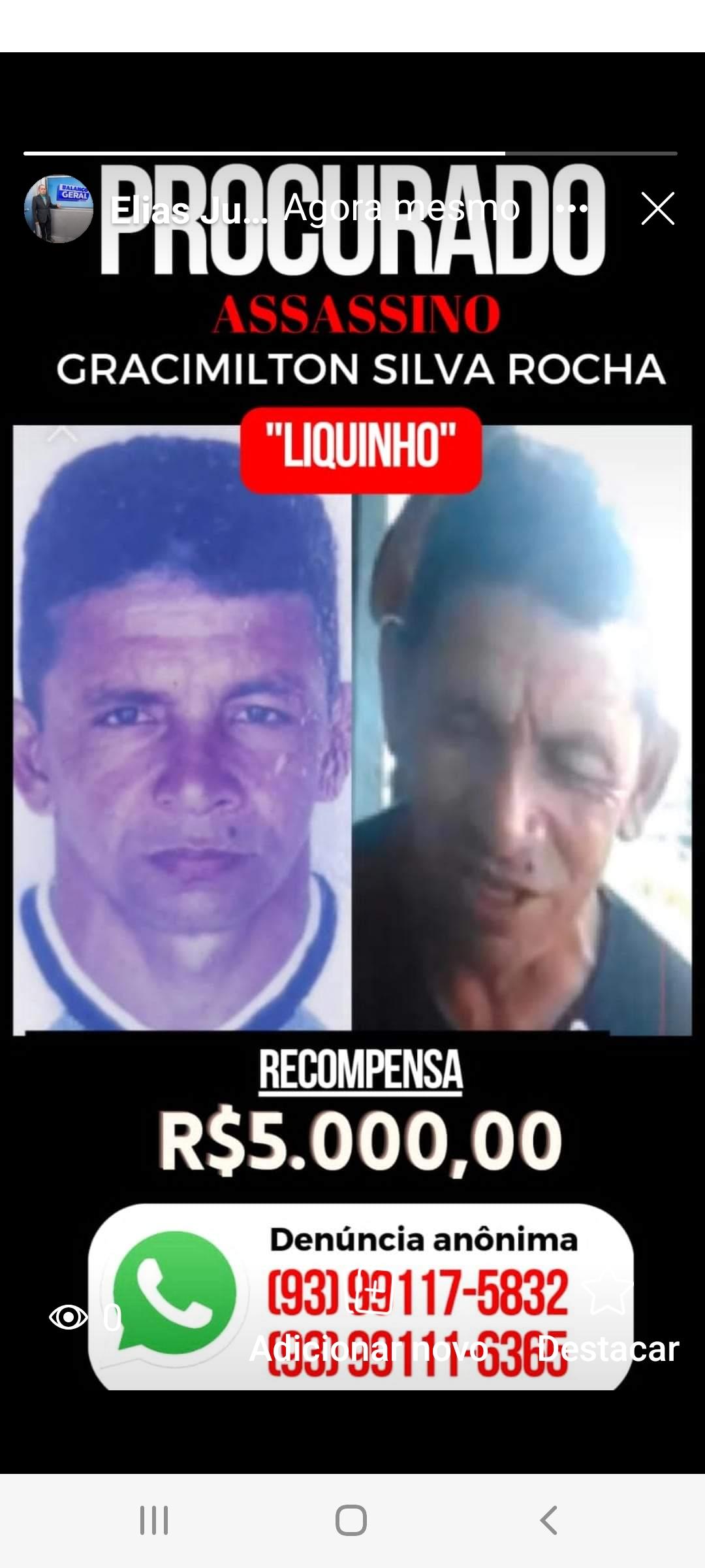 Procurado elemento que matou Sargento da Polícia Militar