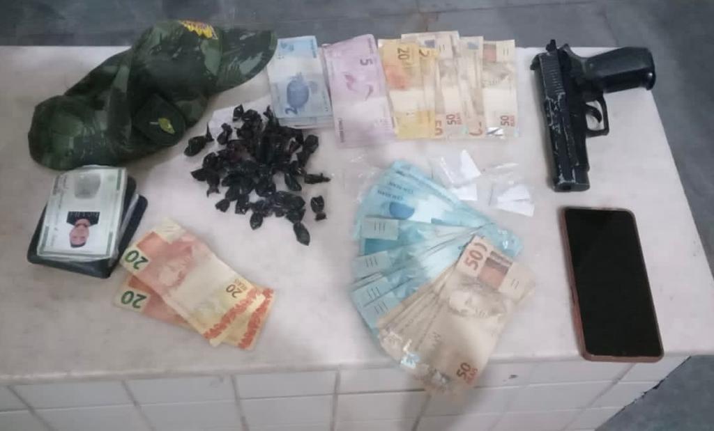 Homem preso por tráfico e tentativa de suborno