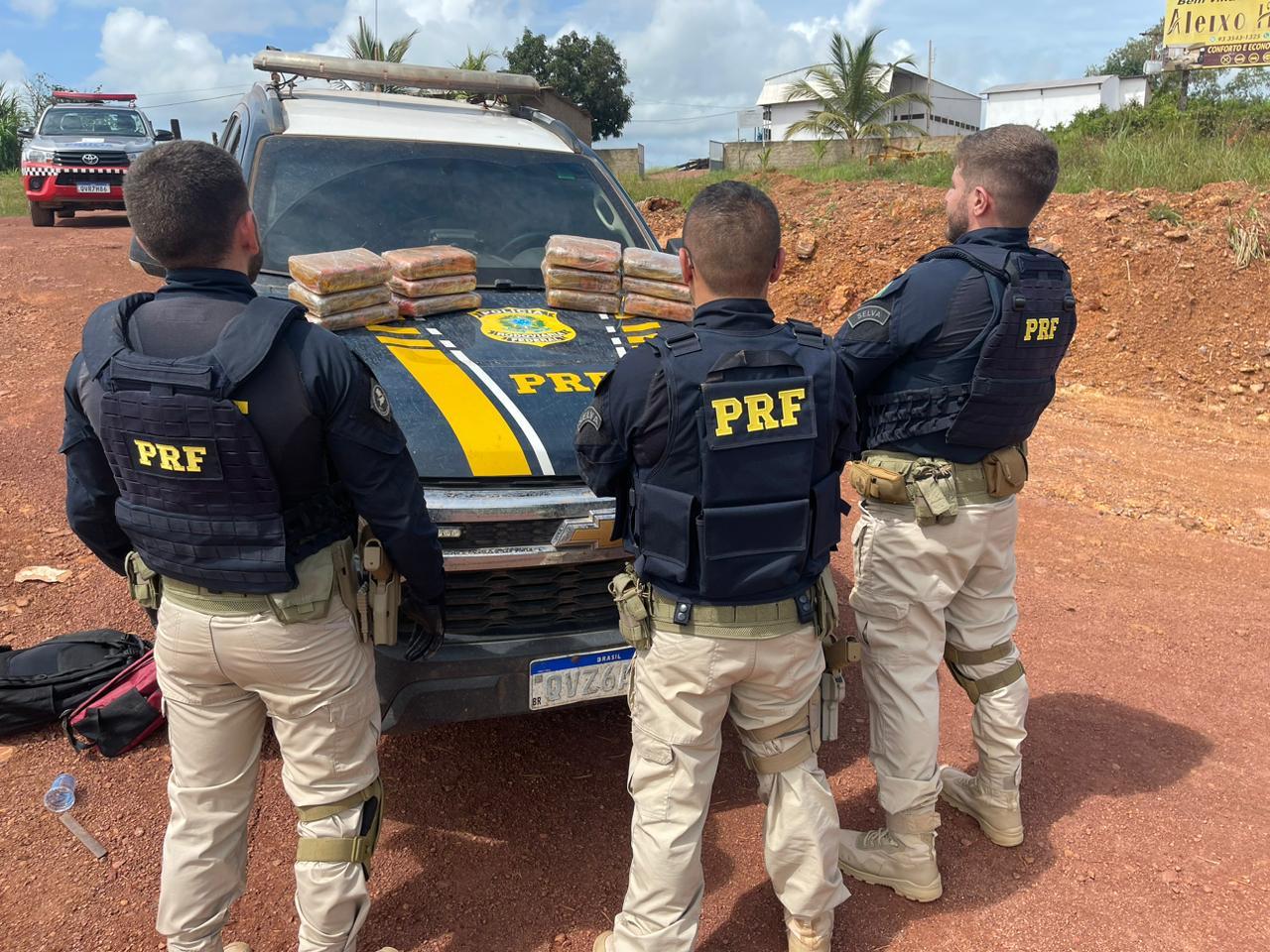Casal preso pela PRF por tráfico