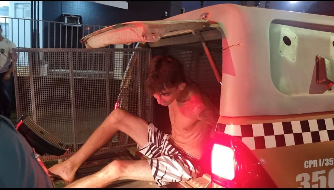 Preso acusado de ameaçar a própria mãe