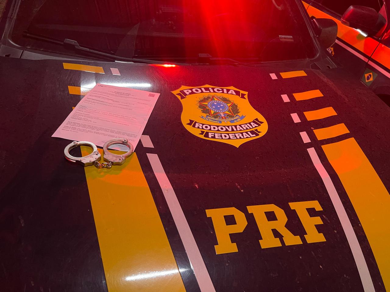 Foragido da justiça preso pela PRF em Santarém