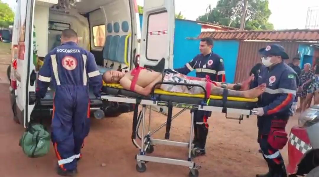 Jovem leva 07 facadas no bairro de Santo André