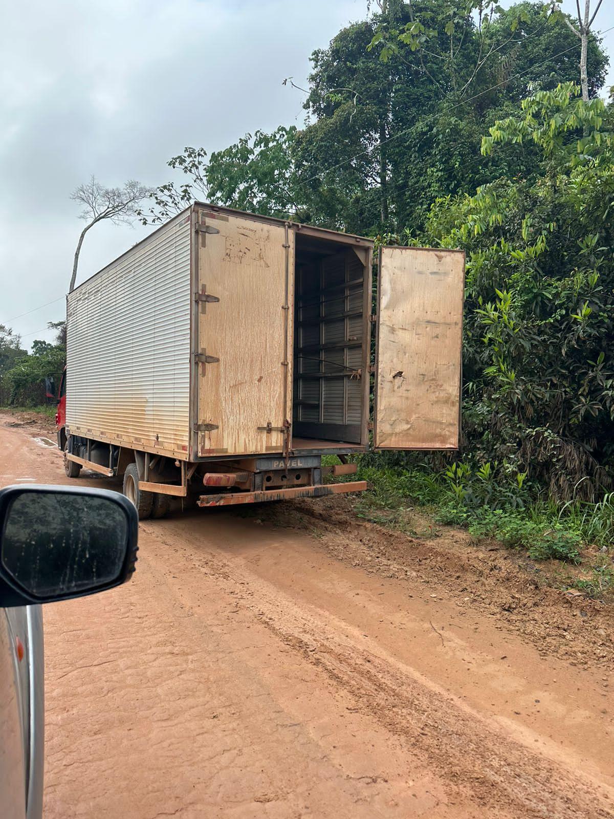Assaltantes roubam carga de cigarro dentro da cidade de Santarém