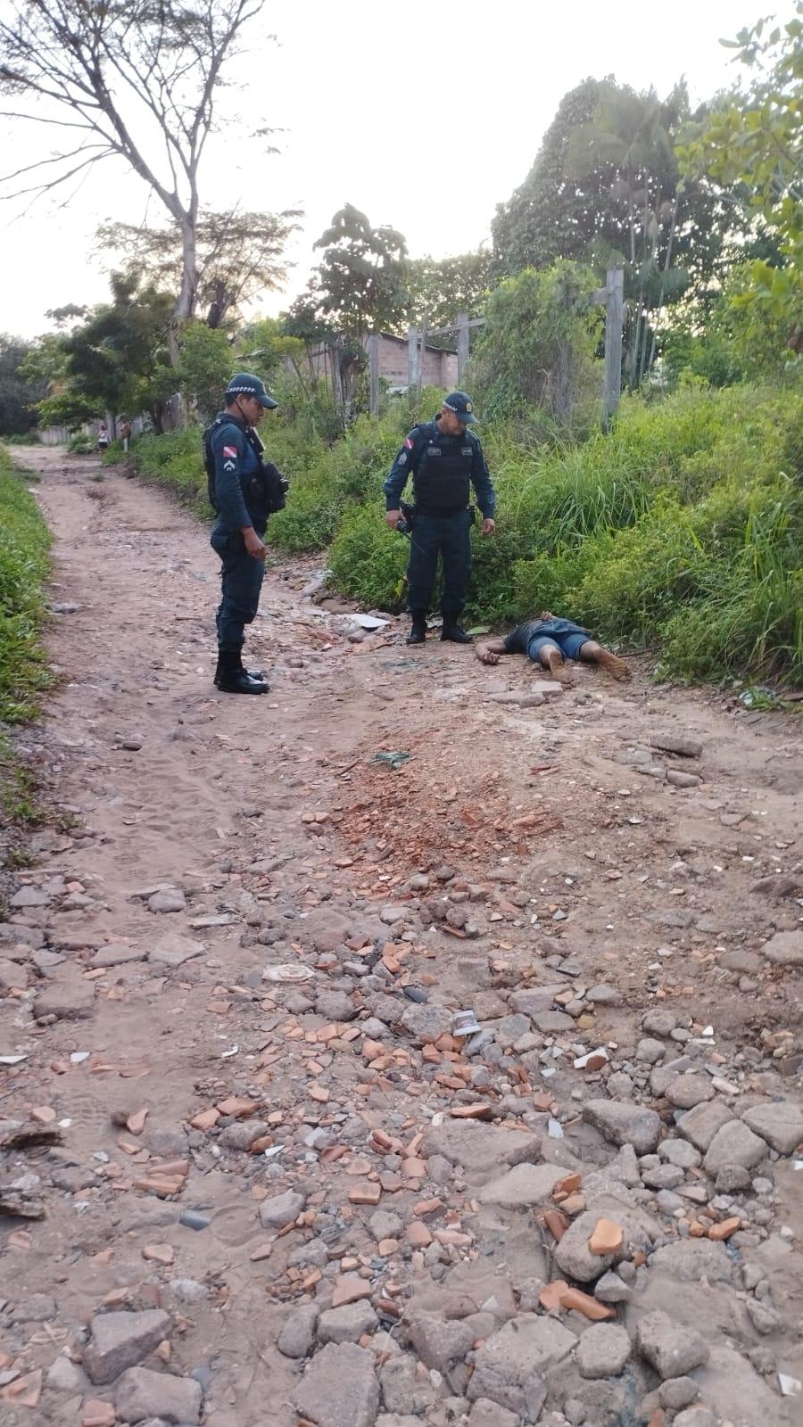 Jovem morto no bairro do Jutaí