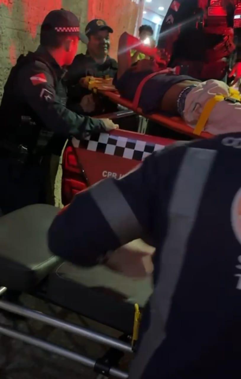 Morador de rua toma tiro na perna em Santarém