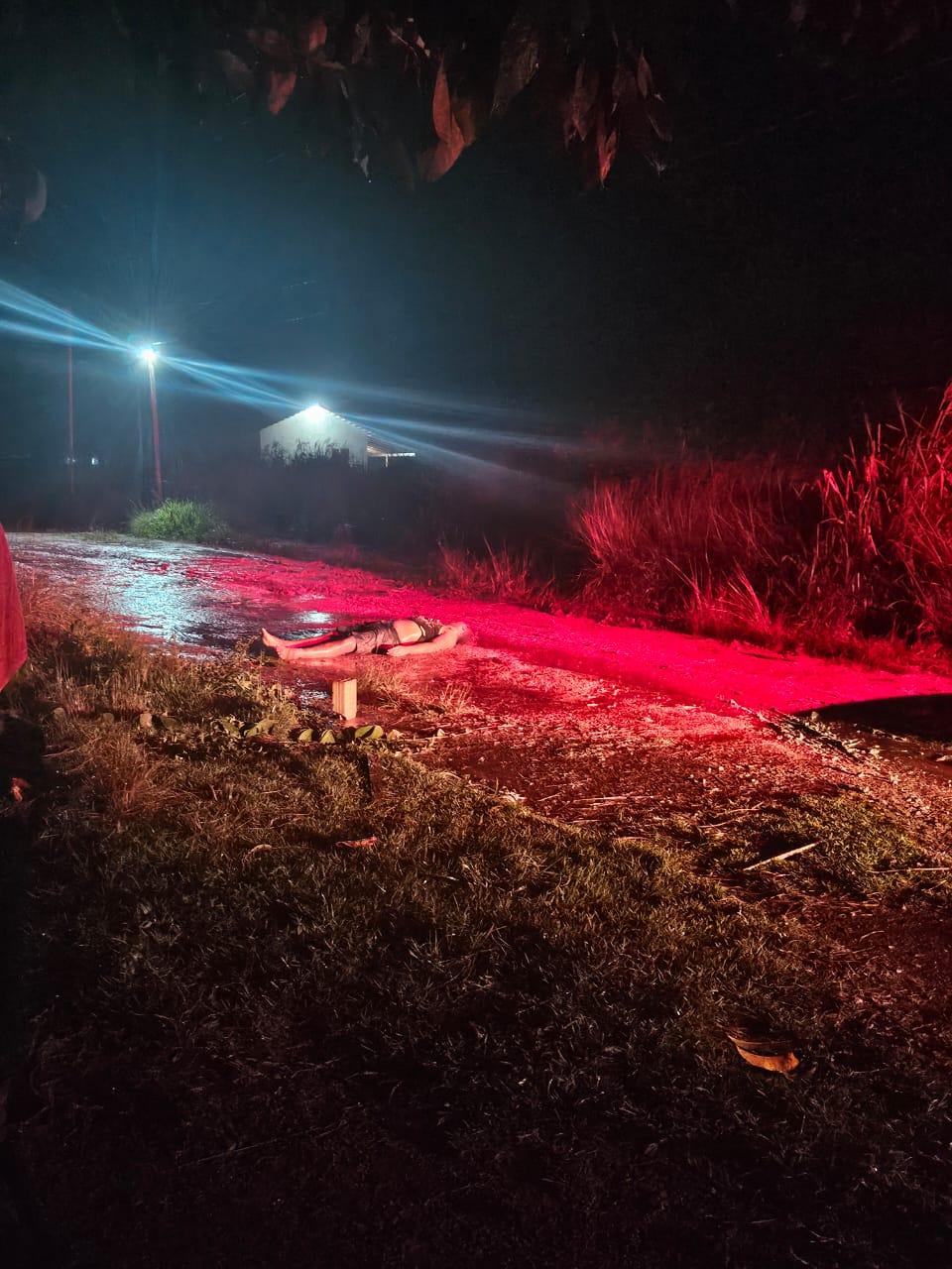 Jovem morto em ramal do planalto São José