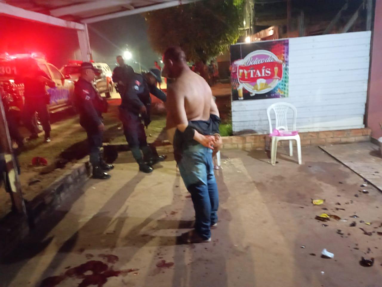 Dona de bar agredida por ex marido no Santarenzinho