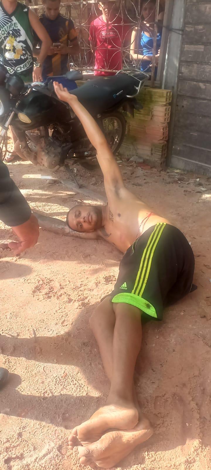 Homem baleado agora pouco na Dom Frederico