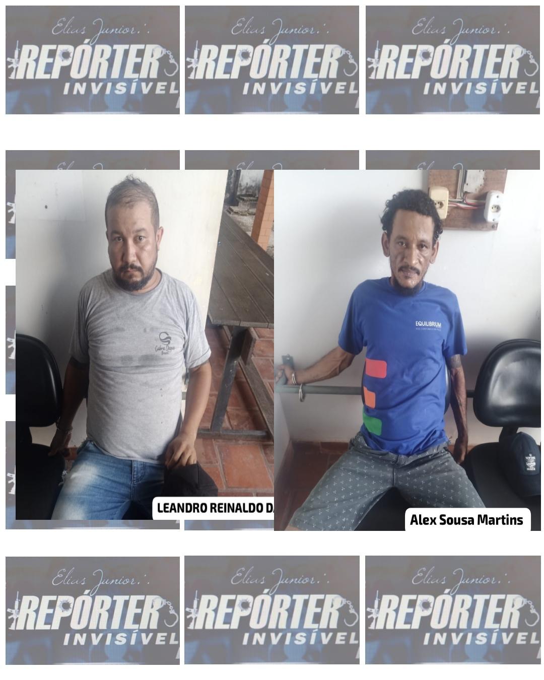 Presos pela PF e Reservado do CPRI  por mandado de prisão