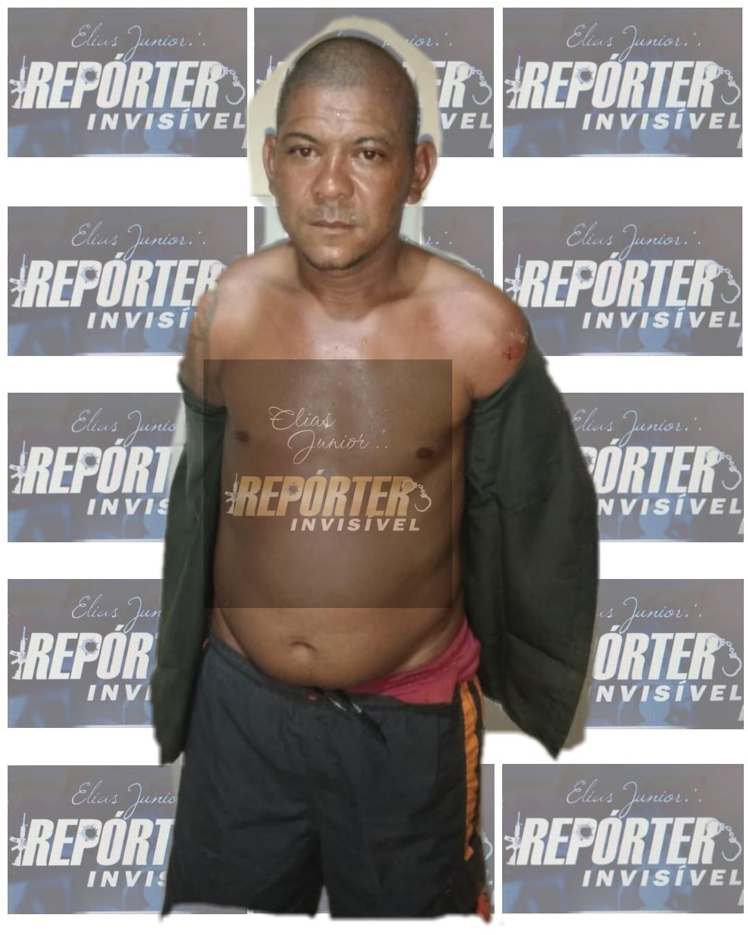 Tremendão preso pela PM em Rurópolis