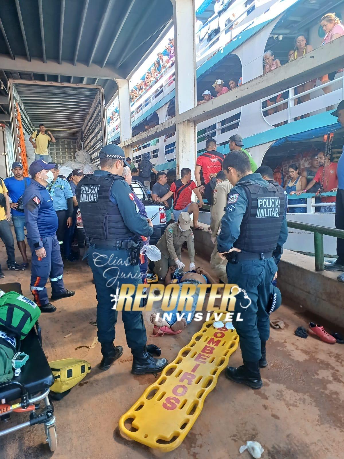 Morte súbita no porto do DER