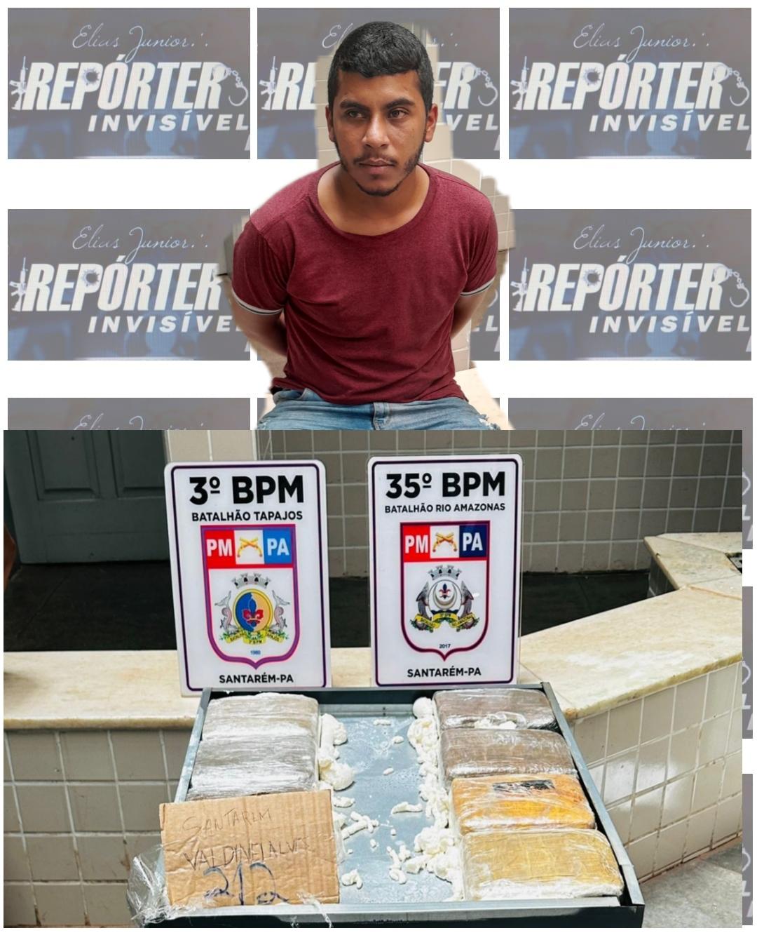 Preso por tráfico no porto do DER