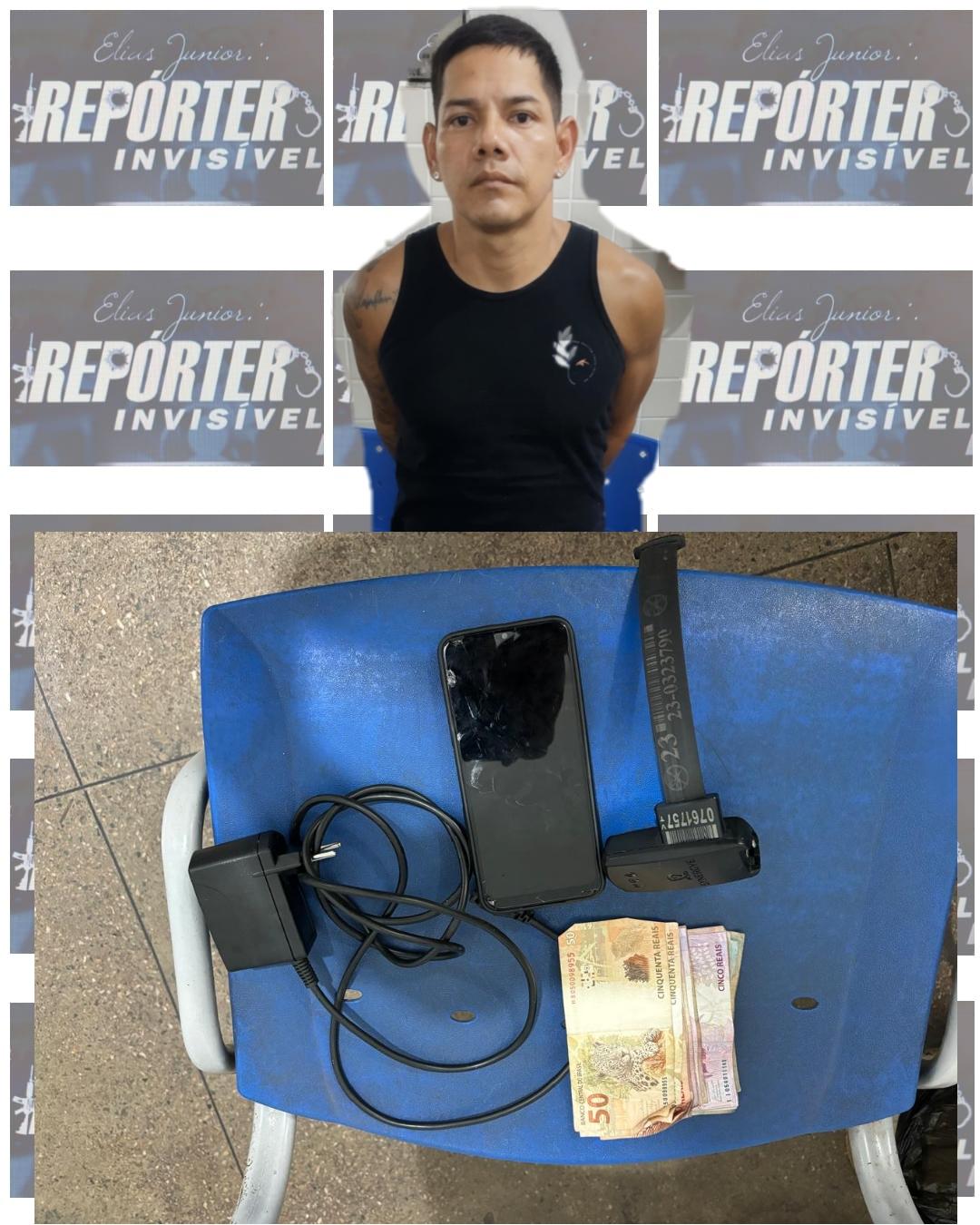 Foragido da Justiça preso pelo Recobrimento do 35º BPM