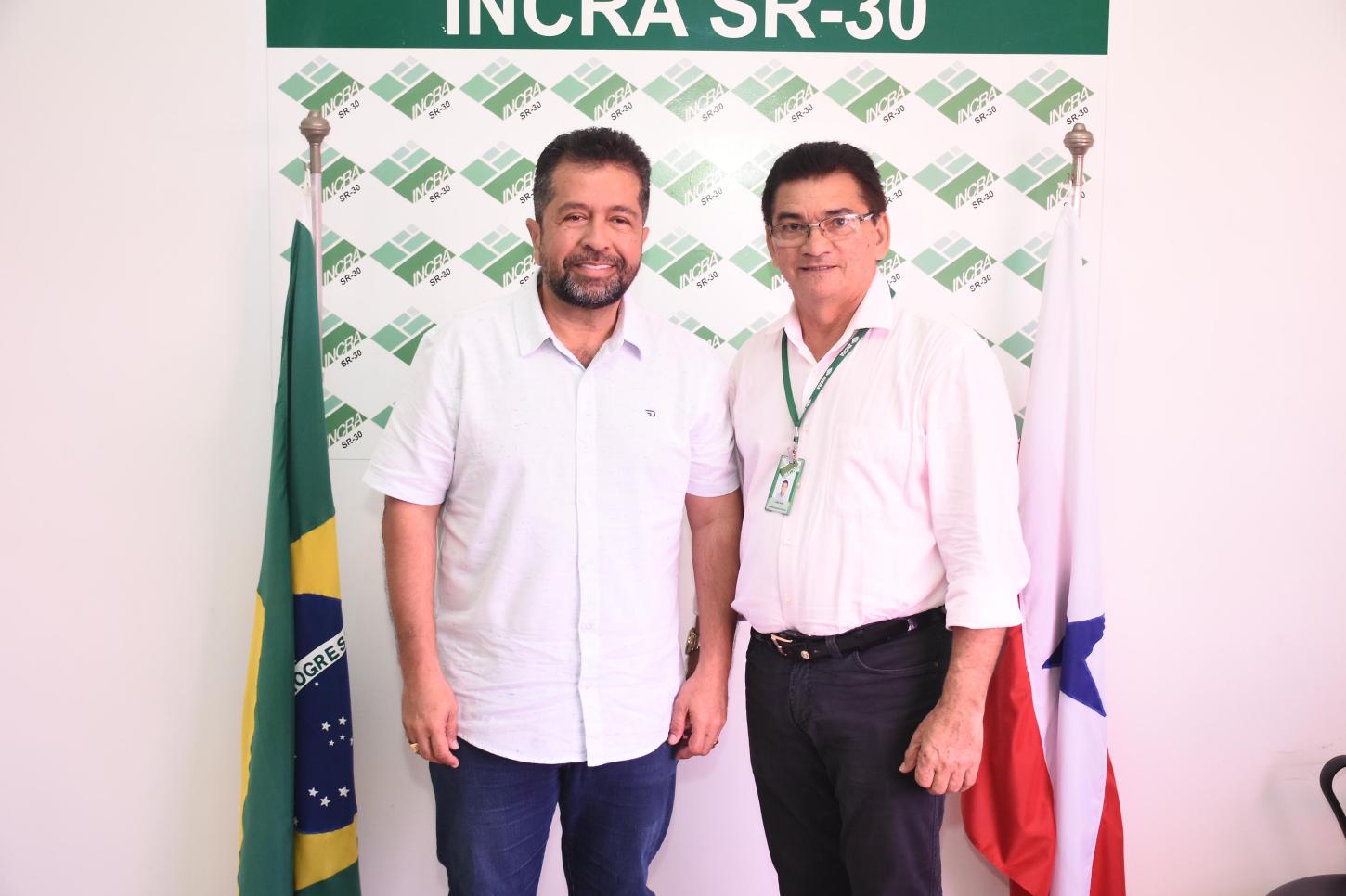 No Incra, Henderson Pinto trata de regularização fundiária