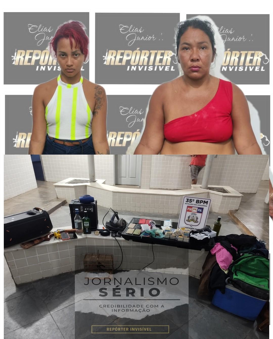 Duas mulheres presas por envolvimento com furtos